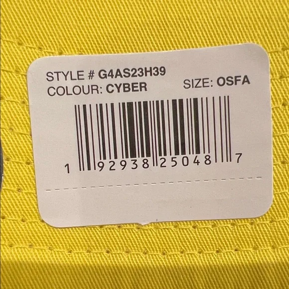 G/Fore Yellow Embroidered Logo Baseball Cap - Picture 6 of 7